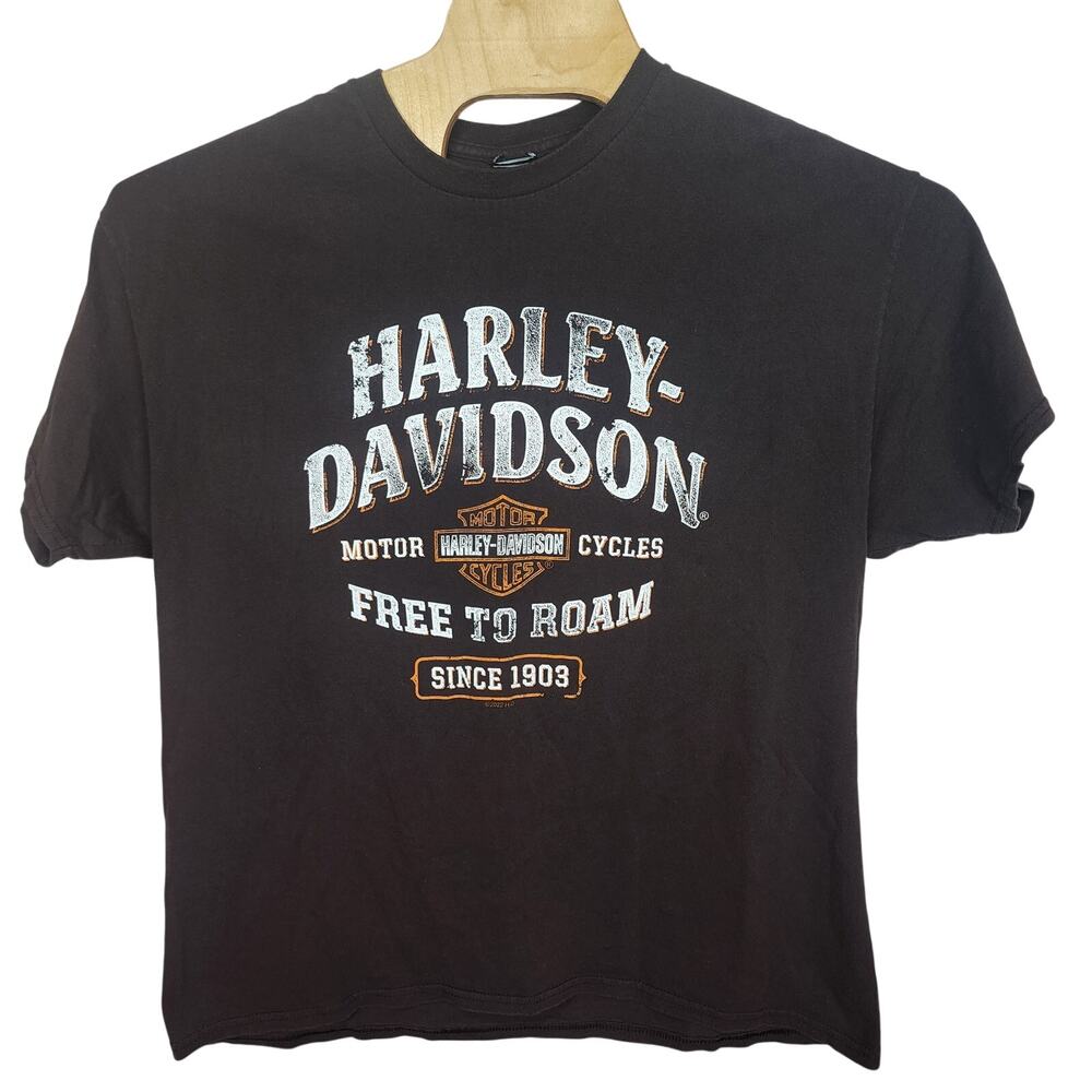 Men's Harley Davidson Free to Roam Heart of Dixie T shirt XL